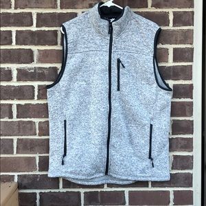 Xeroxposter sleeveless zip vest